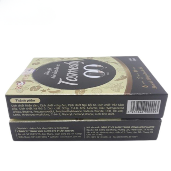 Dầu gội Tosmedy thảo dược đen tóc (Hộp 2 gói) - Ảnh 2