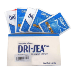 Nước uống bù nước và điện giải Dri sea (Hộp 25 gói x 8g)