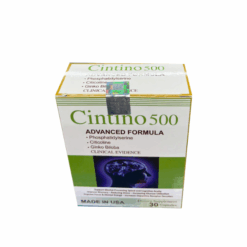 Viên uống hỗ trợ tăng cường tuần hoàn não Cintino 500 (Hộp 30 viên)