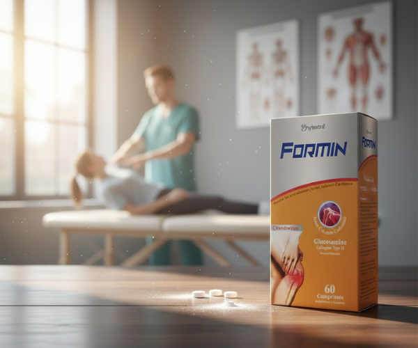 Viên uống dưỡng chất Formin Phytextra giúp khớp linh hoạt (Hộp 1 lọ 60 viên)