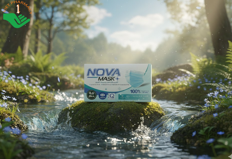 Khẩu trang y tế Nova Mask (Hộp 50 cái)