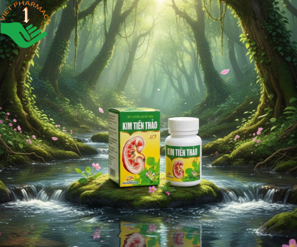 Kim Tiền Thảo - HT điều trị sỏi thận, sỏi tiết niệu và sỏi bàng quang (Hộp 1 lọ 100 viên)