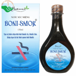 Nước súc miệng Boni Smok làm giảm cơn thèm thuốc lá