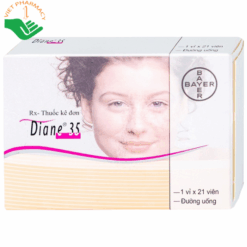 Thuốc Diane 35 Bayer điều trị mụn trứng cá mức độ vừa đến nặng và tác dụng tránh thai hormon