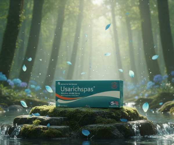 Thuốc Usarichspas chống co thắt cơ trơn đường tiêu hóa, tiết niệu, cơn đau do co thắt (Hộp 30 viên)