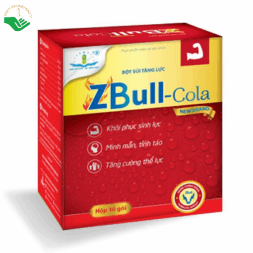 Bột sủi Zbull-Cola tăng sức đề kháng (Hộp 10 gói)