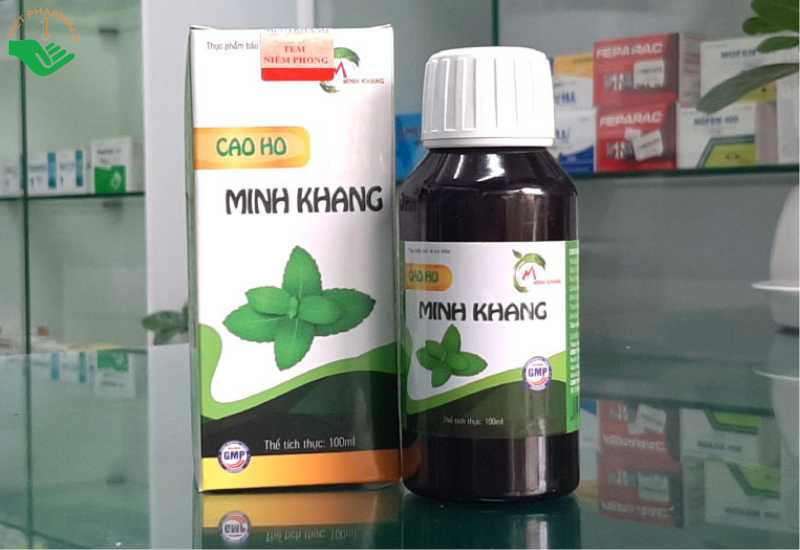 Cao Ho Minh Khang hỗ trợ bổ phế, giảm ho, long đờm, đau rát họng (Chai 100ml)