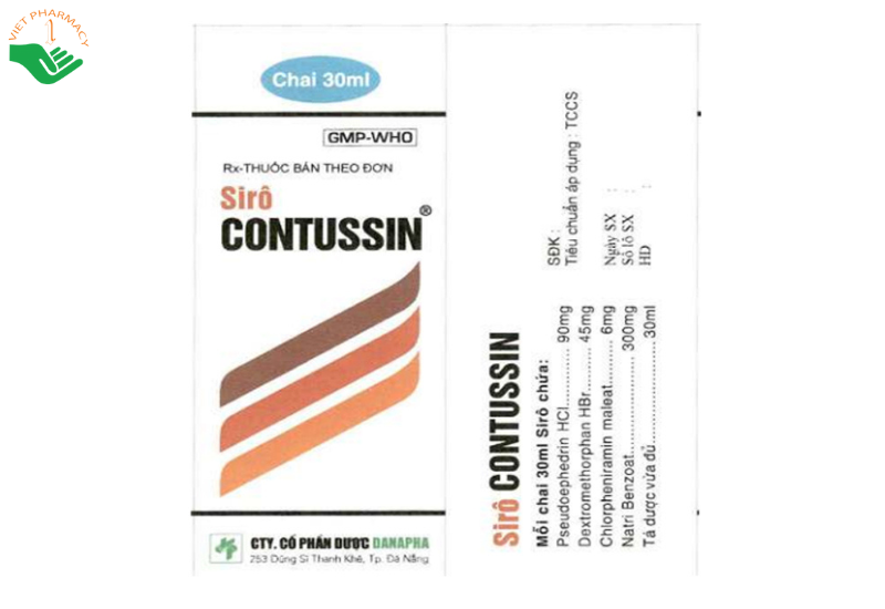 Contussin điều trị viêm mũi dị ứng, cảm và cúm