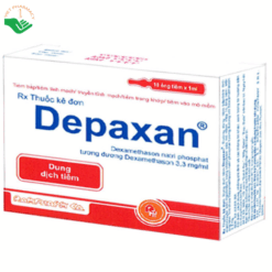 Depaxan điều trị sốc do xuất huyết, chấn thương, phẫu thuật hay hoại tử (Hộp 25 ống tiêm 1ml)