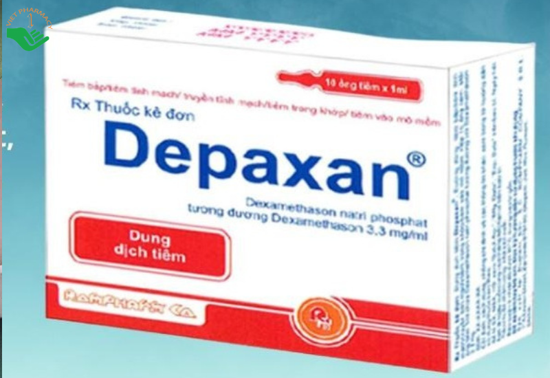 Depaxan điều trị sốc do xuất huyết, chấn thương, phẫu thuật hay hoại tử (Hộp 25 ống tiêm 1ml)