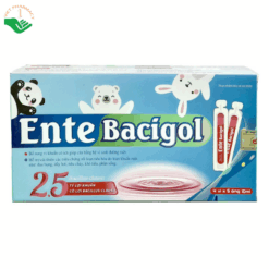 Ente Bacigol Entegol hỗ trợ cải thiện tiêu chảy, đầy hơi, phân sống (Hộp 20 ống x 10ml)