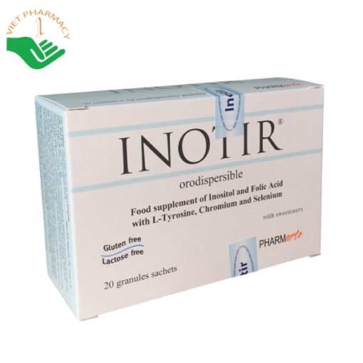 Gói uống Inotir hỗ trợ điều trị buồng trứng đa nang (Hộp 20 gói)