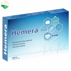 Hemera hỗ trợ tăng cường sức đề kháng, phục hồi sức khỏe sau phẫu thuật (Hộp 20 viên)