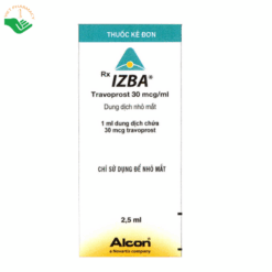 IZBA Thuốc nhỏ mắt điều trị tăng nhãn áp, glôcôm góc mở (Lọ 2,5 ml)