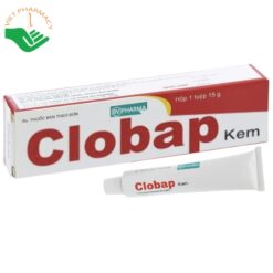 Kem bôi Clobap trị viêm da (1 tuýp x 15g)