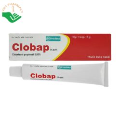 Kem bôi Clobap trị viêm da (1 tuýp x 15g)
