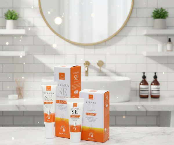 Kem bôi Vitara Se Gel For scar E60X xóa mờ thâm sẹo, thâm mụn (Hộp 1 lọ 5g)