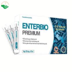 Men tiêu hoá Enterbio Premium Enterbio Premium Tradiphar hỗ trợ bổ sung lợi khuẩn (Hộp 20 ống x 10ml)