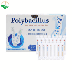 Men tiêu hóa Polybacillus – Phục hồi hệ vi sinh có lợi đường ruột (Hộp 15 ống x 10ml)