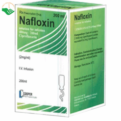 Nafloxin solution for infusion 400mg/200ml trị nhiễm khuẩn (Hộp 1 chai 200ml)