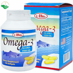 Omega-3 Alaska Fish Oil UBB giúp bổ sung acid béo EPA và DHA