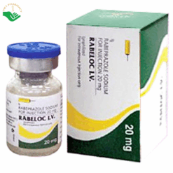Rabeloc I.V 20mg điều trị trào ngược thực quản, loét dạ dày – tá tràng (Lọ 20mg)