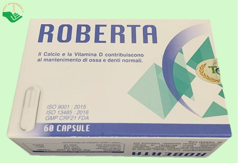 Roberta hỗ trợ bổ sung canxi, vitamin D3 cho phụ nữ mang thai