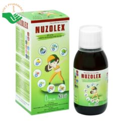Siro Nuzolex tăng cường đề kháng, kích thích ăn ngon cho trẻ (Chai 120ml)