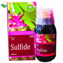 Siro Sulfide hỗ trợ giảm ho, giảm đờm, giảm đau rát họng, khản tiếng