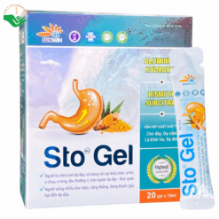 Sto Gel hỗ trợ bảo vệ niêm mạc dạ dày (Hộp 20 gói x 10ml)