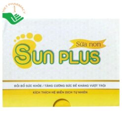 Sữa Non SunPlus hỗ trợ tăng cường sức đề kháng và kích thích hệ miễn dịch tự nhiên cho trẻ (Hộp 30 Gói)