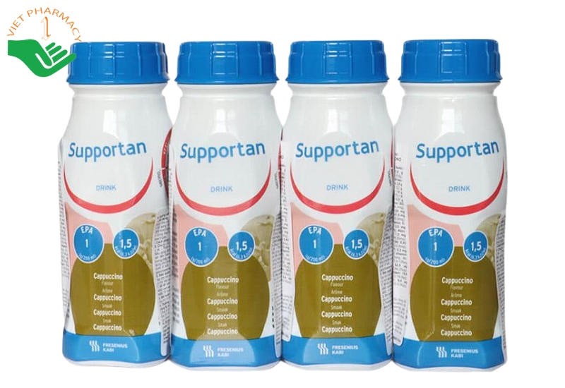Sữa Supportan dành cho bệnh nhân ung thư (Hộp 4 chai x 200 ml)