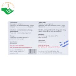 Thuốc APFU 200mg điều trị các nhiễm khuẩn (Hộp 1 vỉ x 10 viên)