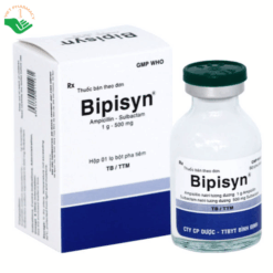 Thuốc Bipisyn điều trị nhiễm khuẩn (Hộp 10 lọ bột pha tiêm)