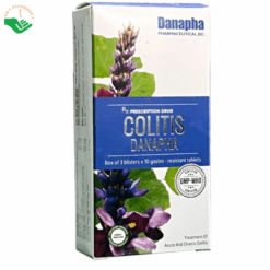 Thuốc Colitis Danapha điều trị viêm đại tràng cấp và mãn tính (3 vỉ x 10 viên)