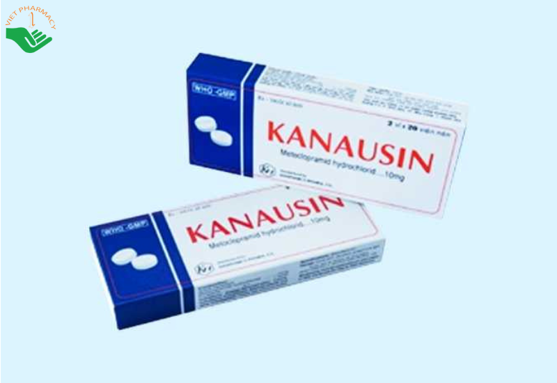 Thuốc Kanausin Khapharco điều trị nôn và buồn nôn (2 vỉ x 20 viên)