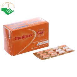 Thuốc Paralmax Pain giảm đau và hạ sốt (Hộp 10 vỉ x 12 viên)
