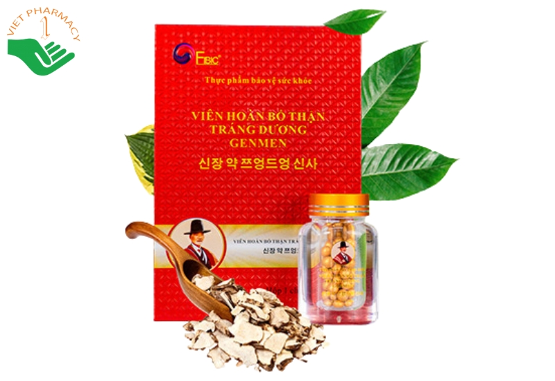 Viên hoàn Genmen bổ thận tráng dương, tăng cường sinh lý cho nam giới (Hộp 49 viên)