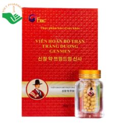 Viên hoàn Genmen bổ thận tráng dương, tăng cường sinh lý cho nam giới (Hộp 49 viên)