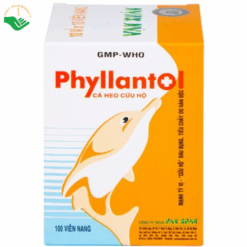 Viên nang Phyllantol Vạn Xuân điều trị bệnh tiêu hóa, gan mật, mệt mỏi, ngực sườn đầy tức (10 vỉ x 10 viên)