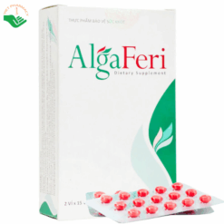 Viên uống Algaferi hỗ trợ bổ sung sắt, hạn chế thiếu máu do thiếu sắt (Hộp 15 viên)