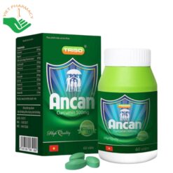 Viên uống Ancan hỗ trợ điều trị ung thư và tăng cường sức đề kháng (hộp 60 viên)