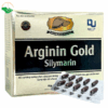 Viên uống Arginin Gold Silymarin hỗ trợ tăng cường chức năng gan, giải độc gan (Hộp 6 vỉ x 10 viên)