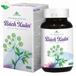 Viên uống Bách Xuân hỗ trợ bổ huyết, tăng tiết nội tiết tố nữ (Hộp 1 lọ x 60 viên)