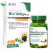 Viên uống Bioginkgo 240 hỗ trợ tăng tuần hoàn máu não, phục hồi sau tai biến (Hộp 1 lọ x 60 viên)