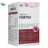 Viên uống Calcium Fortex hỗ trợ bổ sung Canxi và vitamin D3, K2 cho cơ thể (Lọ 60 viên)