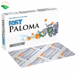 Viên uống Fast Paloma hỗ trợ giảm triệu chứng viêm loét dạ dày, hành tá tràng (Hộp 15 viên)