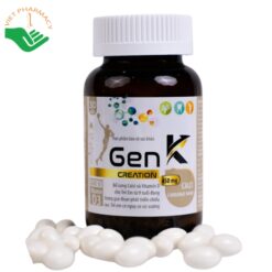 Viên uống Gen K hỗ trợ giảm nguy cơ loãng xương và thúc đẩy chiều cao (Combo 2 Hộp x 30 Viên)