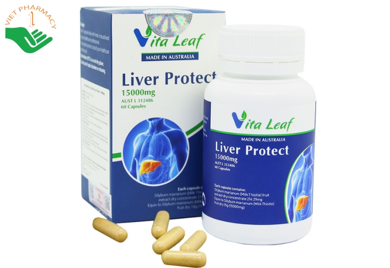 Viên uống Liver Protect hỗ trợ giải độc gan hiệu quả (Hộp 60 viên)