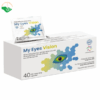 Viên uống My Eyes Vision hỗ trợ giảm nhức mỏi mắt, khô mắt, hạn chế lão hóa mắt (Hộp 40 viên)